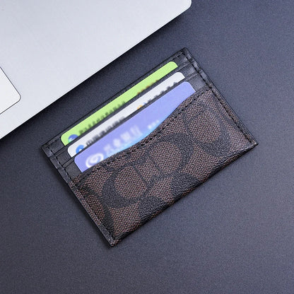 Luxury PU Leather Wallet Women Minimalist Short Design – Elegant Men's Accessory | Accessorio Uomo Elegante