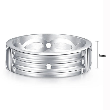 Personalized Atlantis Design Ring – Elegant Men's Accessory | Accessorio Uomo Elegante