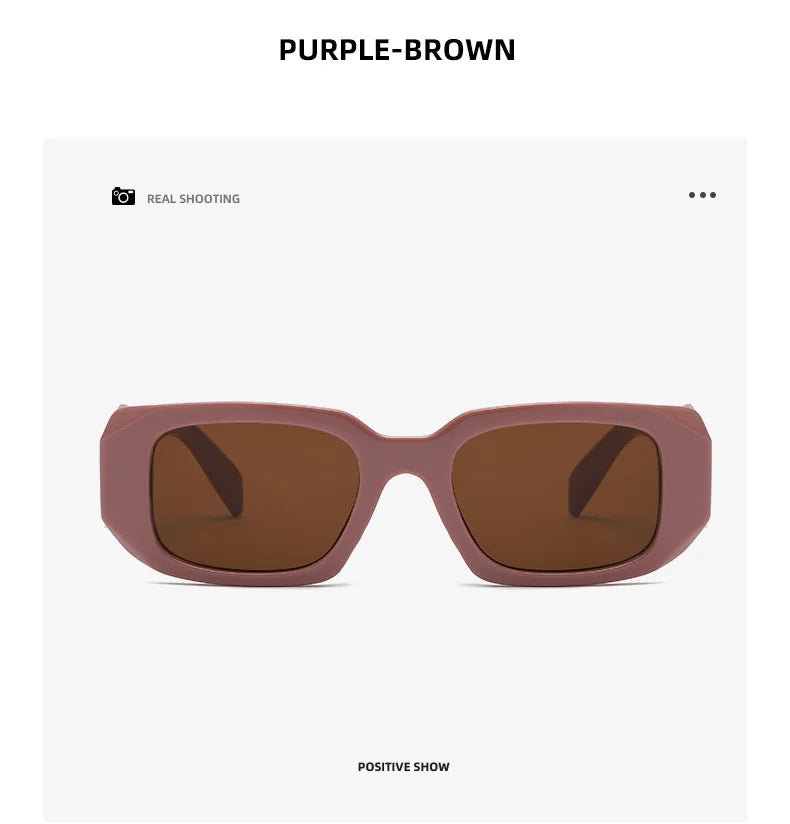 Designer Square Sunglasses – Trendy Unisex Shades – Elegant Men's Accessory | Accessorio Uomo Elegante