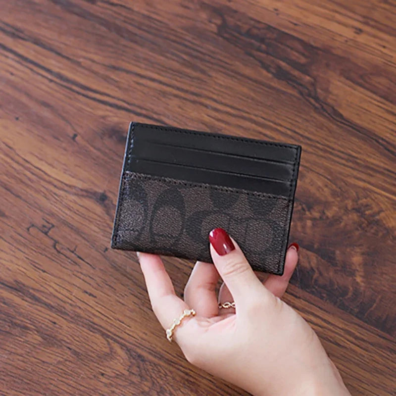 DRAVEN — Luxury PU Leather Wallet Women Minimalist Short Design