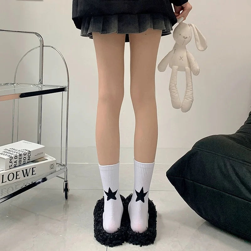 DRAVEN — Star Pattern Ankle Socks – Unisex Street Sport Style