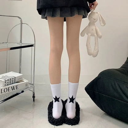 Star Pattern Ankle Socks – Unisex Street Sport Style