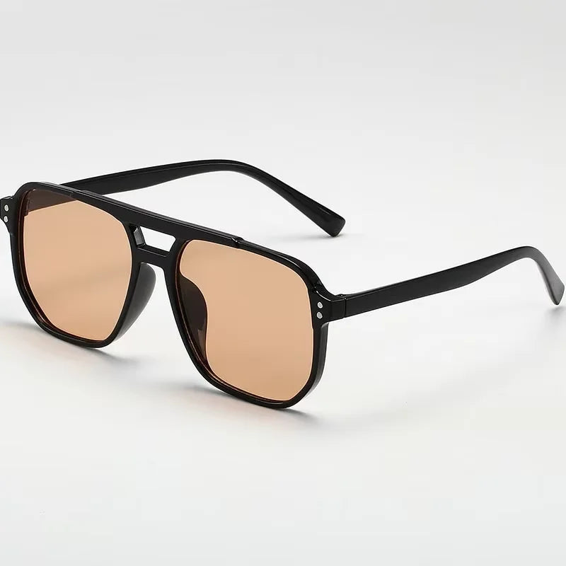 DRAVEN — Vintage Big Square Sunglasses – Unisex UV400 Shades