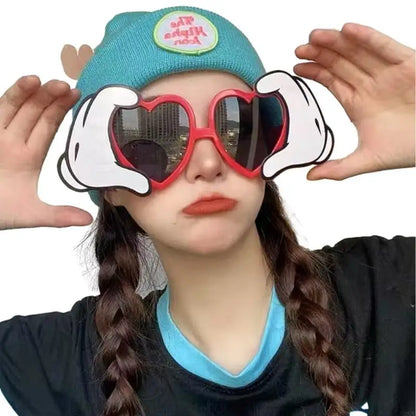 Hawaiian Funny Sunglasses – Creative Party Photo Props – Elegant Men's Accessory | Accessorio Uomo Elegante