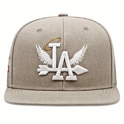 LA Embroidered Baseball Cap – Unisex Street Snapback