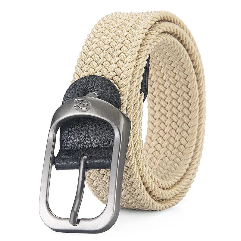 DRAVEN — Woven Elastic Belt Unisex Casual Outdoor Design