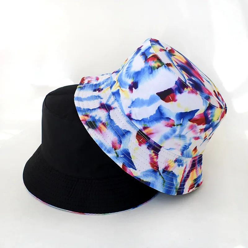 DRAVEN — Graffiti Reversible Bucket Hat – Unisex Street Style