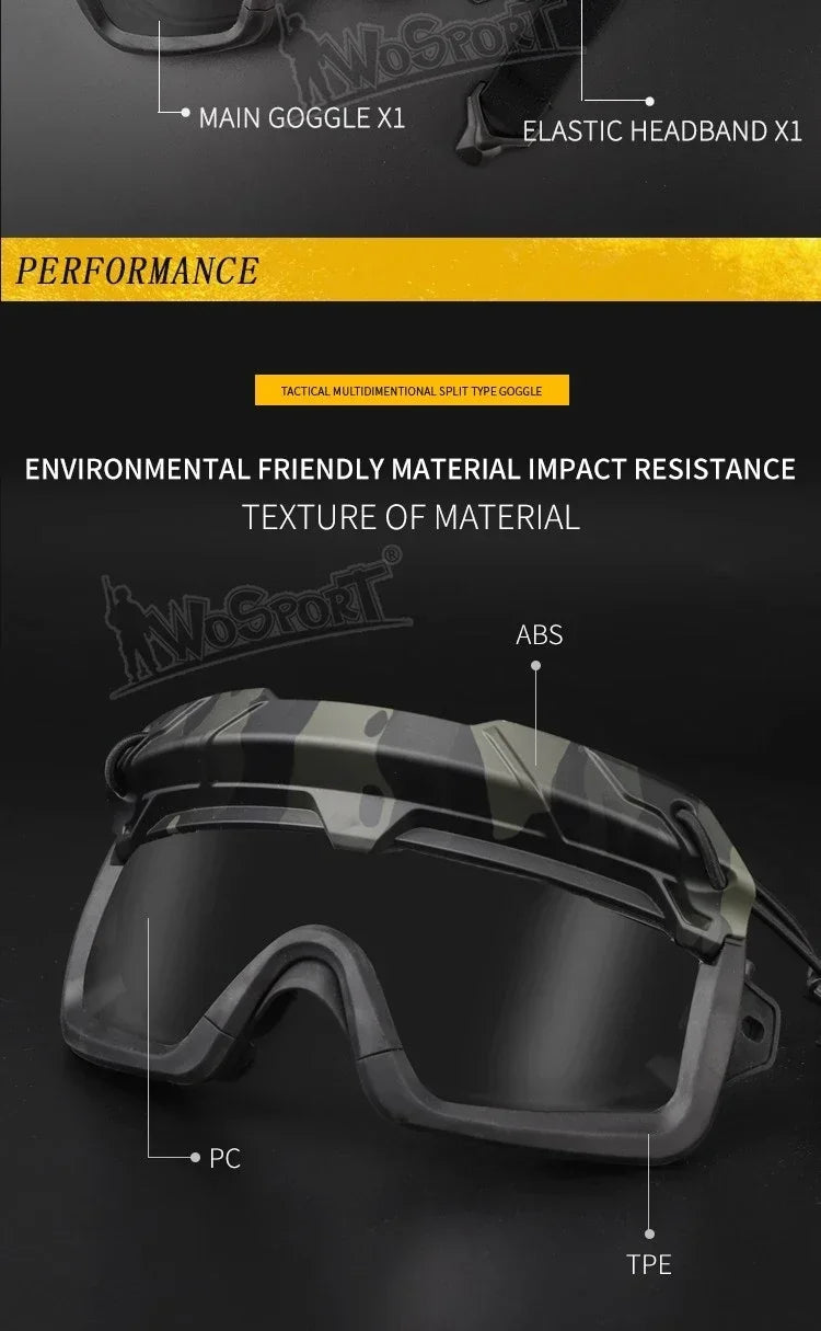 DRAVEN — Sport Tactical Sunglasses – Dual Mode Protection