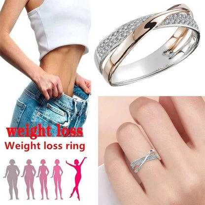 Magnetic Gold Weight Loss Ring – Elegant Men's Accessory | Accessorio Uomo Elegante
