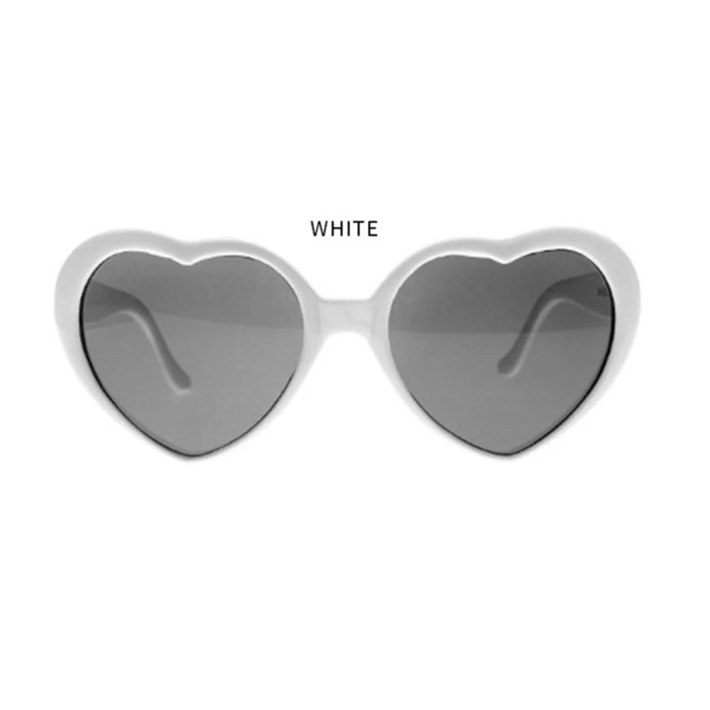 DRAVEN — Heart Diffraction Glasses – Light Effect Love Party Eyewear