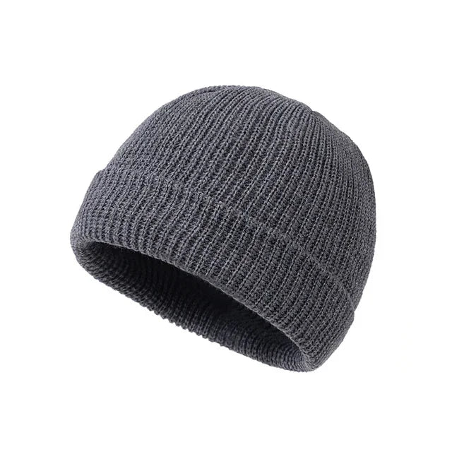 DRAVEN — Classic Wool Beanie – Minimal Warm Knit Hat