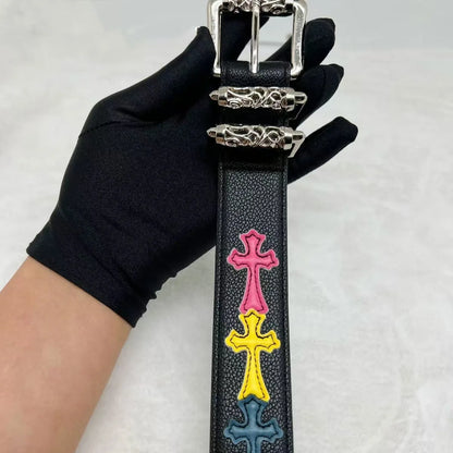 Y2K Punk Leather Belt Unisex Gothic Corset Design – Elegant Men's Accessory | Accessorio Uomo Elegante