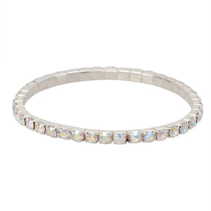 Crystal Elastic Bangle Set – Elegant Men's Accessory | Accessorio Uomo Elegante