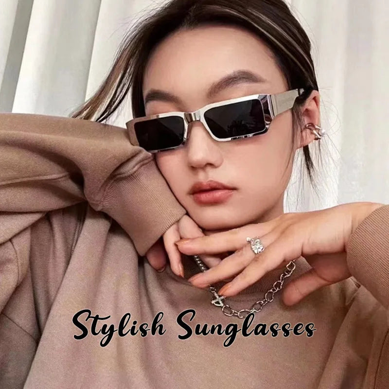 DRAVEN — Square Street Sunglasses – Minimalist Chic Shield