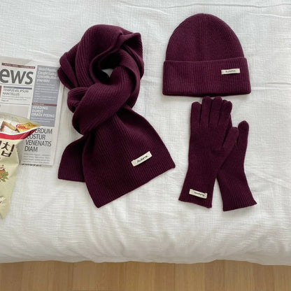 2025 Women’s Winter Set – Warm Hat & Scarf Combo – Elegant Men's Accessory | Accessorio Uomo Elegante