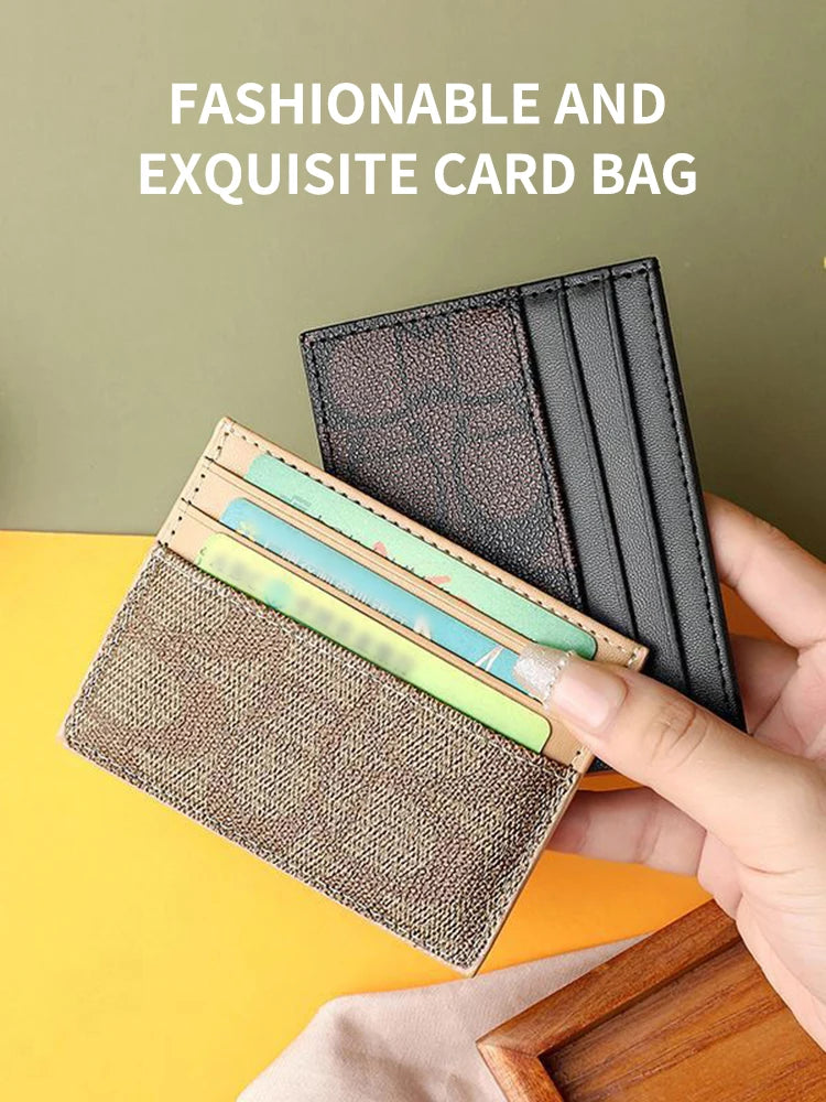 Luxury PU Leather Wallet Women Multifunction Card Holder – Elegant Men's Accessory | Accessorio Uomo Elegante