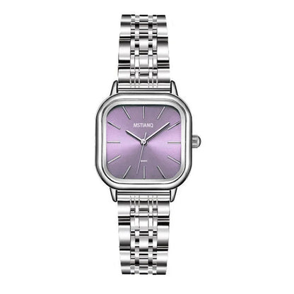 Refined Beauty – Women’s Luxury Steel Watch with Elegant Mesh Strap – Elegant Men's Accessory | Accessorio Uomo Elegante