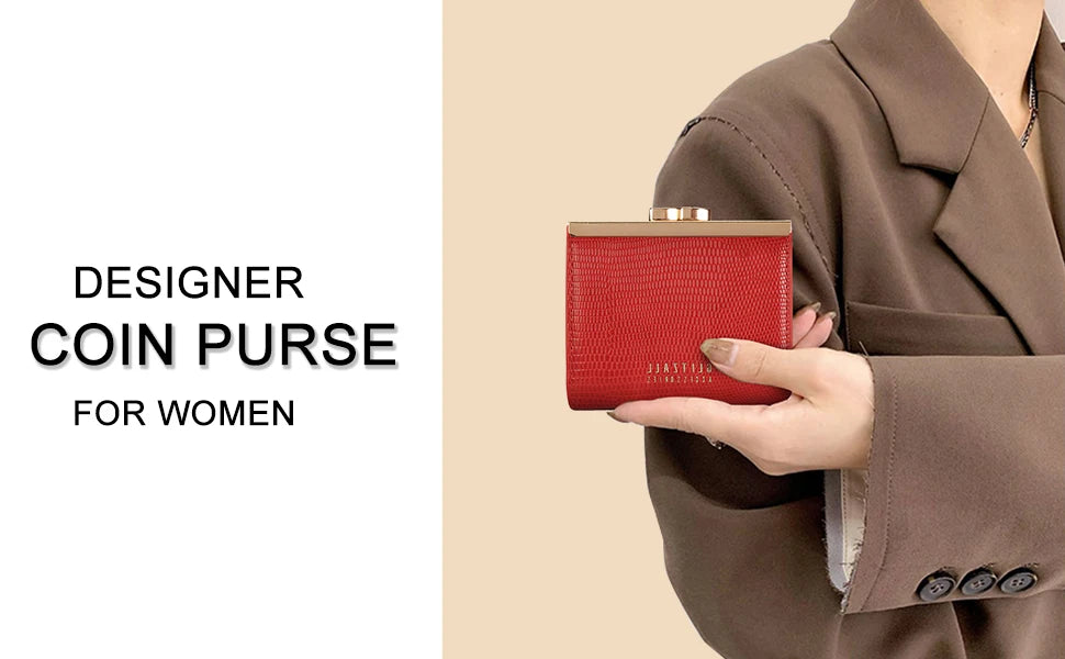 Elegant Luxury Wallet Women Classic Purse Design – Elegant Men's Accessory | Accessorio Uomo Elegante
