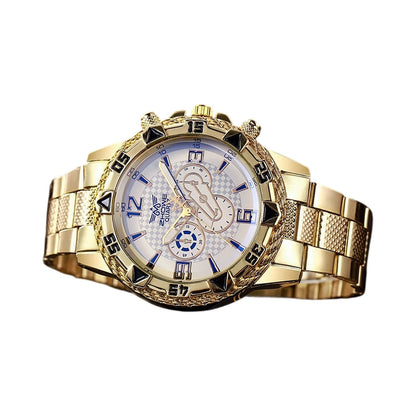 Men’s Slim Chronograph Watch – Stainless Steel – Elegant Men's Accessory | Accessorio Uomo Elegante