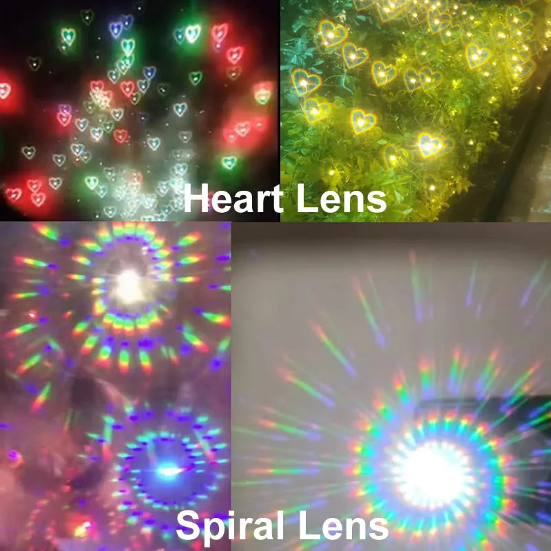 DRAVEN — Diffraction Party Glasses – Love & Firework Light Show Set (5PCS)