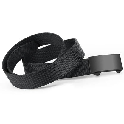 Quick Release Automatic Buckle Belt Men Outdoor Design – Elegant Men's Accessory | Accessorio Uomo Elegante