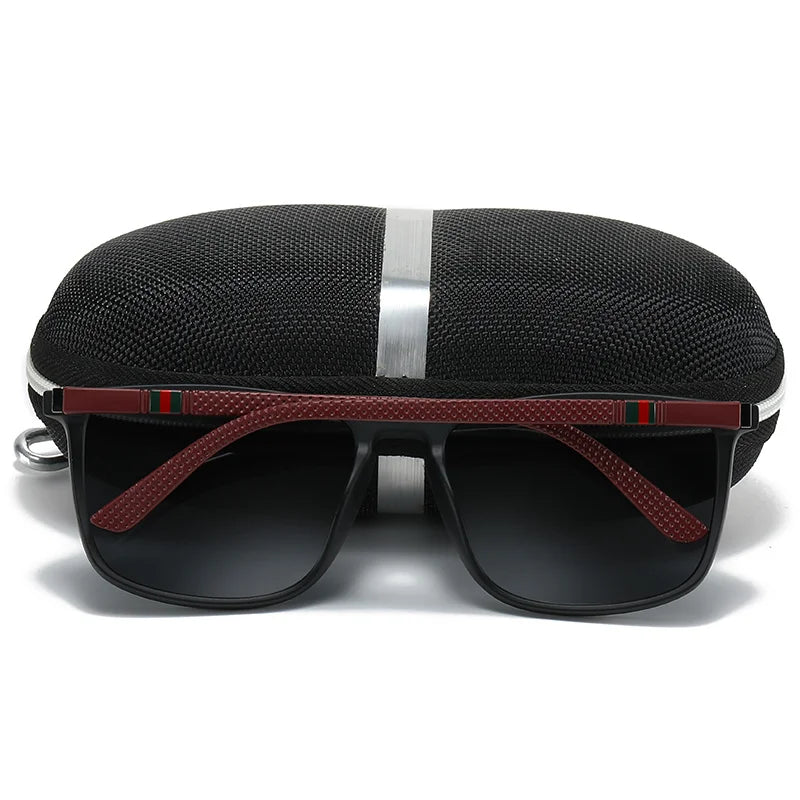 DRAVEN — Polarized Sport Sunglasses – Lightweight Square Frame