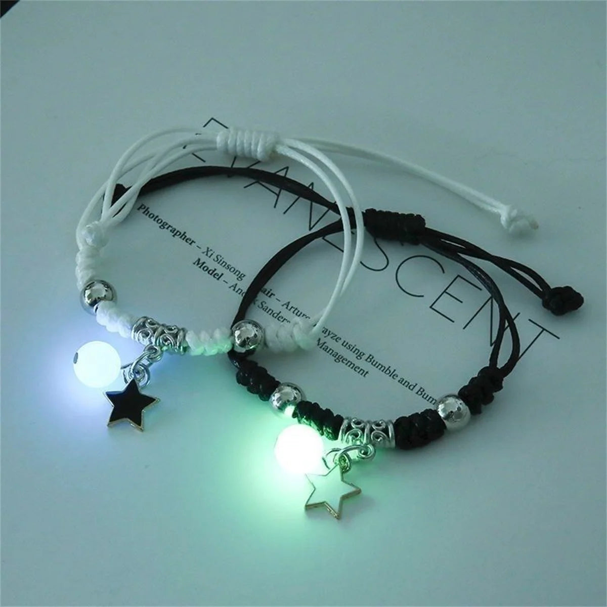 DRAVEN — Luminous Beaded Couple Bracelets