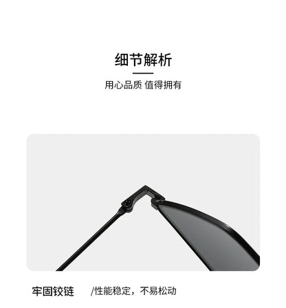 Diamond Frame Sunglasses – Elegant Men's Accessory | Accessorio Uomo Elegante