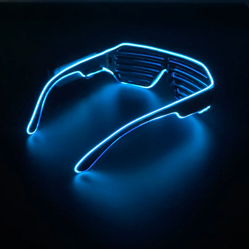 DRAVEN — Wireless LED Glow Sunglasses – Carnival Party Style