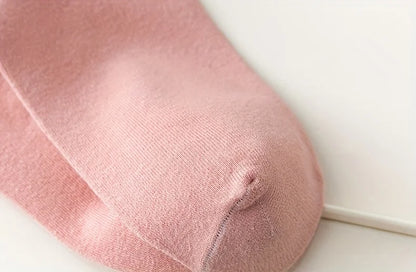 5 Pairs Letter Print Short Socks – Soft Breathable Design