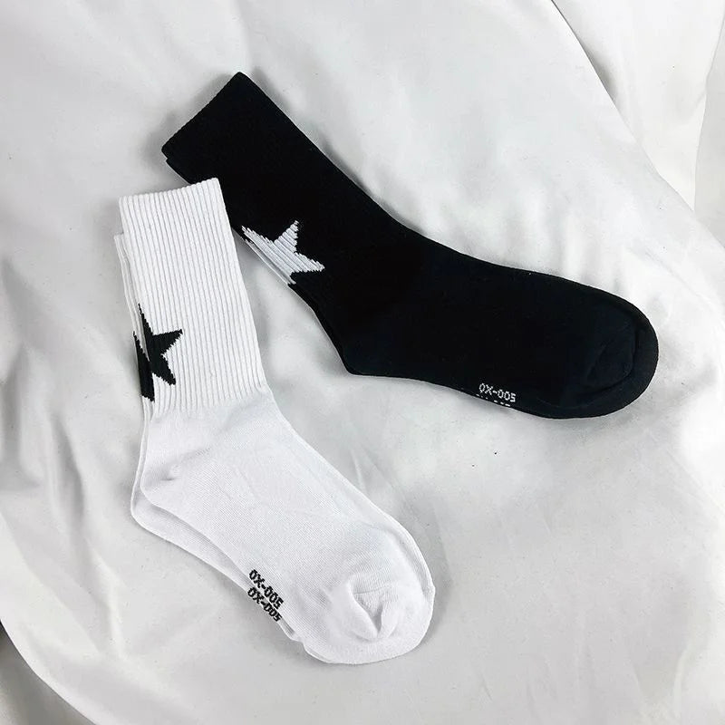 DRAVEN — Star Pattern Ankle Socks – Unisex Street Sport Style