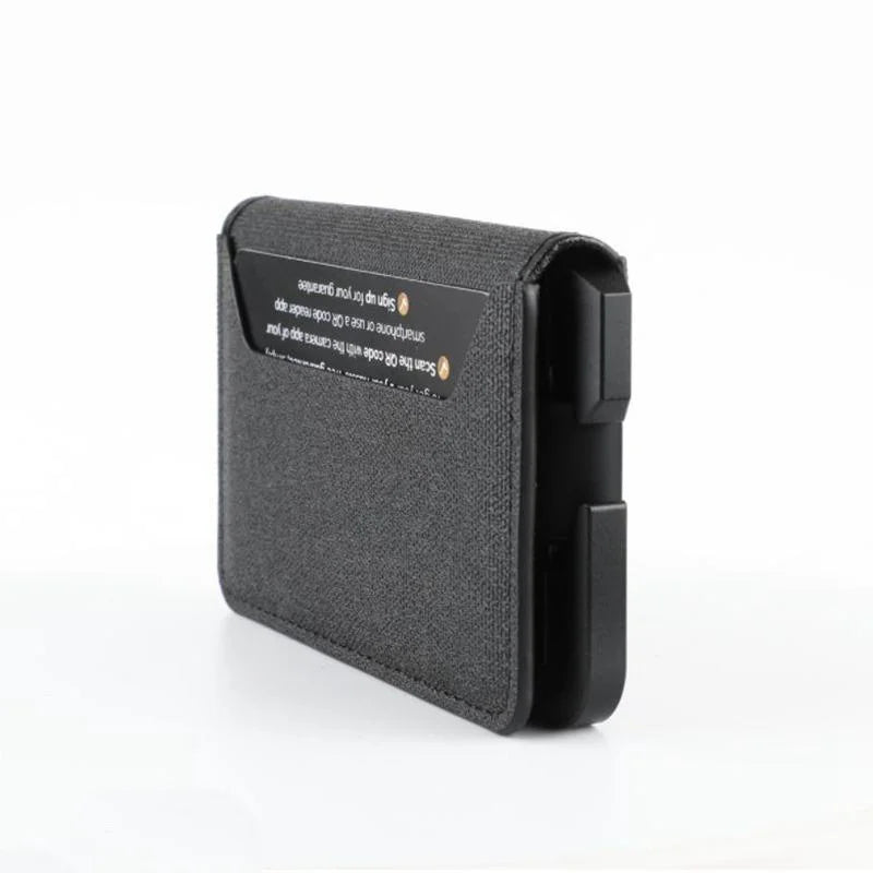 DRAVEN — Aluminum Slim Wallet Men RFID Bifold Money Clip