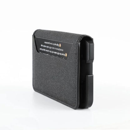 Aluminum Slim Wallet Men RFID Bifold Money Clip – Elegant Men's Accessory | Accessorio Uomo Elegante