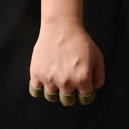 Leather Weightlifting Gloves – Unisex Gym Grip Style