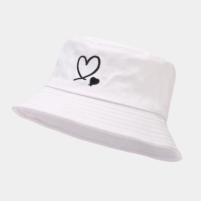 Love Embroidered Bucket Hat – Unisex Summer Street Style