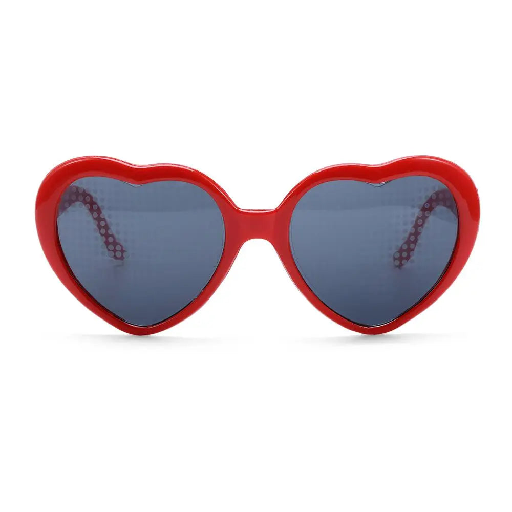 DRAVEN — Heart Diffraction Glasses – Light Effect Love Party Eyewear