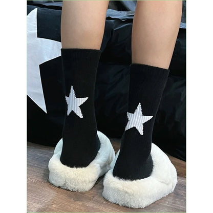 Star Pattern Ankle Socks – Unisex Street Sport Style