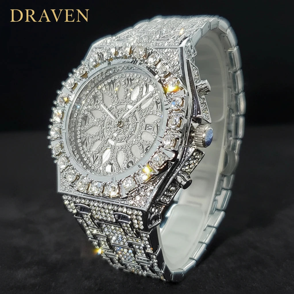 DRAVEN — Travel Special Edition Luminous Watch – Elegant Men's Accessory | Accessorio Uomo Elegante