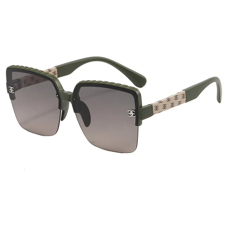 Minimal Square Luxury Sunglasses – Unisex Fashion Shades – Elegant Men's Accessory | Accessorio Uomo Elegante