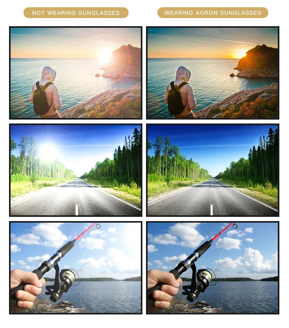 DRAVEN — Polarized Driving Sunglasses – Night Vision Cycling Shades