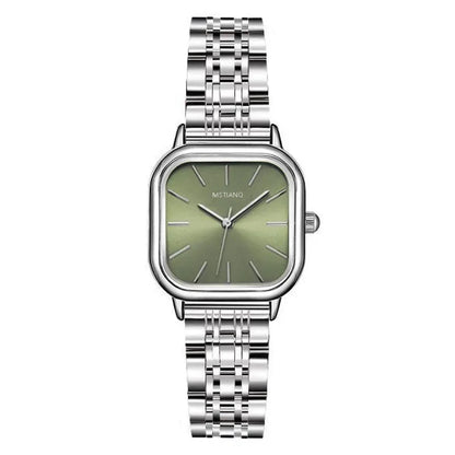 Refined Beauty – Women’s Luxury Steel Watch with Elegant Mesh Strap – Elegant Men's Accessory | Accessorio Uomo Elegante