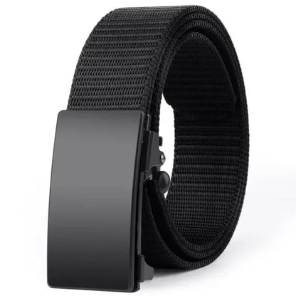 Quick Release Automatic Buckle Belt Men Outdoor Design – Elegant Men's Accessory | Accessorio Uomo Elegante