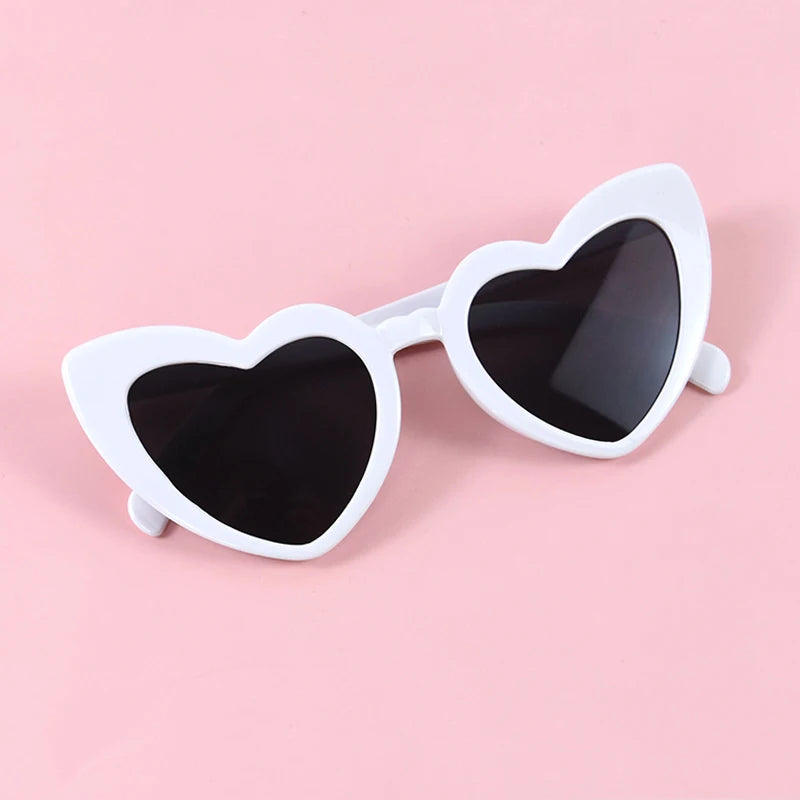 DRAVEN — Heart Shape Sunglasses – Trendy Street Love Party Shades