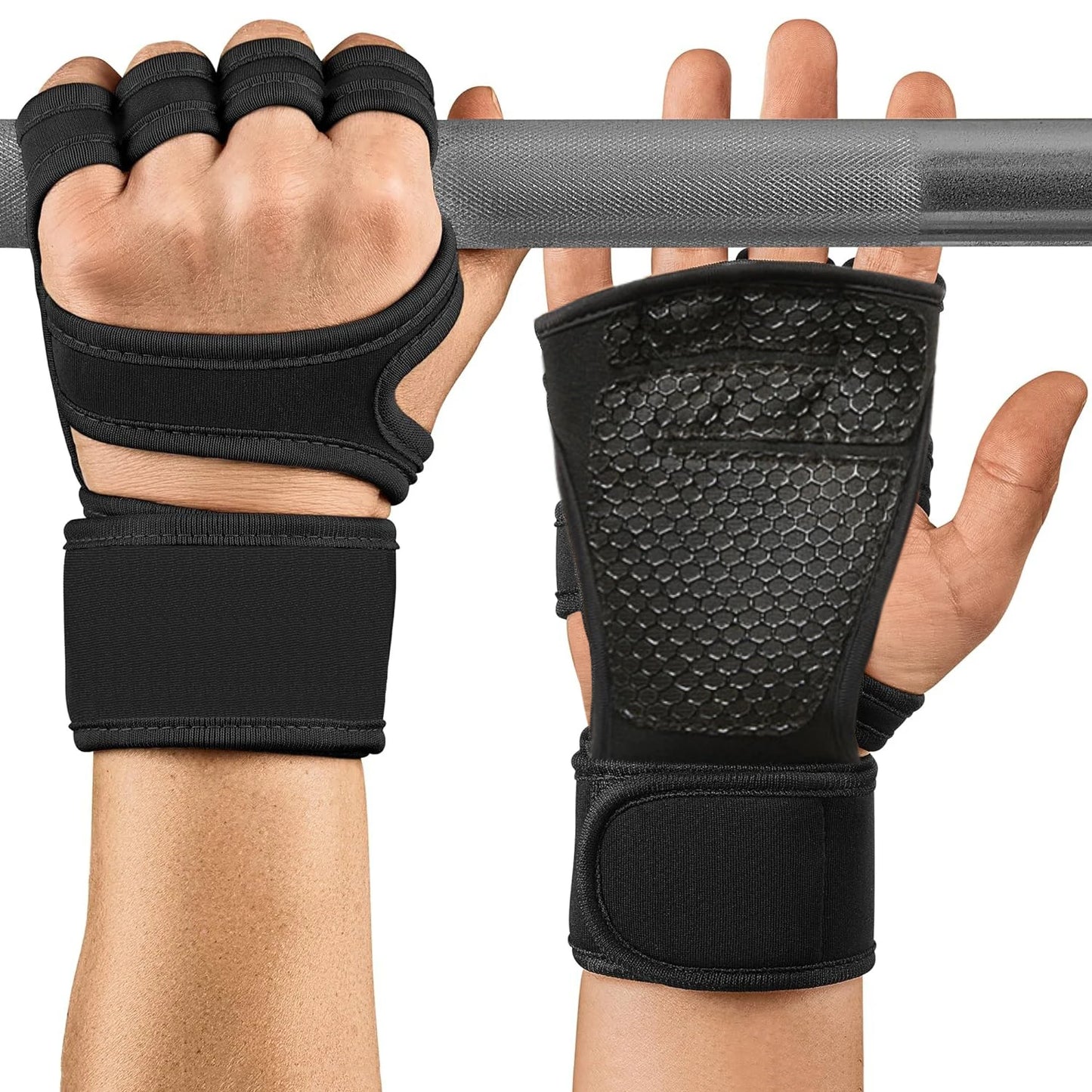 DRAVEN — Weight Lifting Gloves – Full Palm Protection & Wrist Wraps