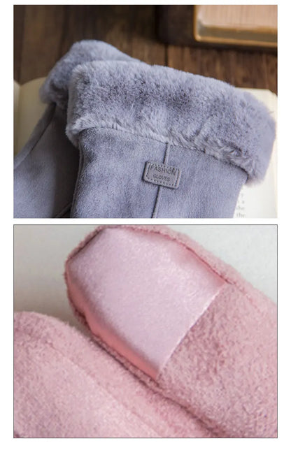 Cute Furry Mittens – Women’s Warm Winter Style – Elegant Men's Accessory | Accessorio Uomo Elegante