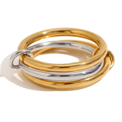 Luxury Minimalist Stackable Ring For Men & Women – Elegant Men's Accessory | Accessorio Uomo Elegante