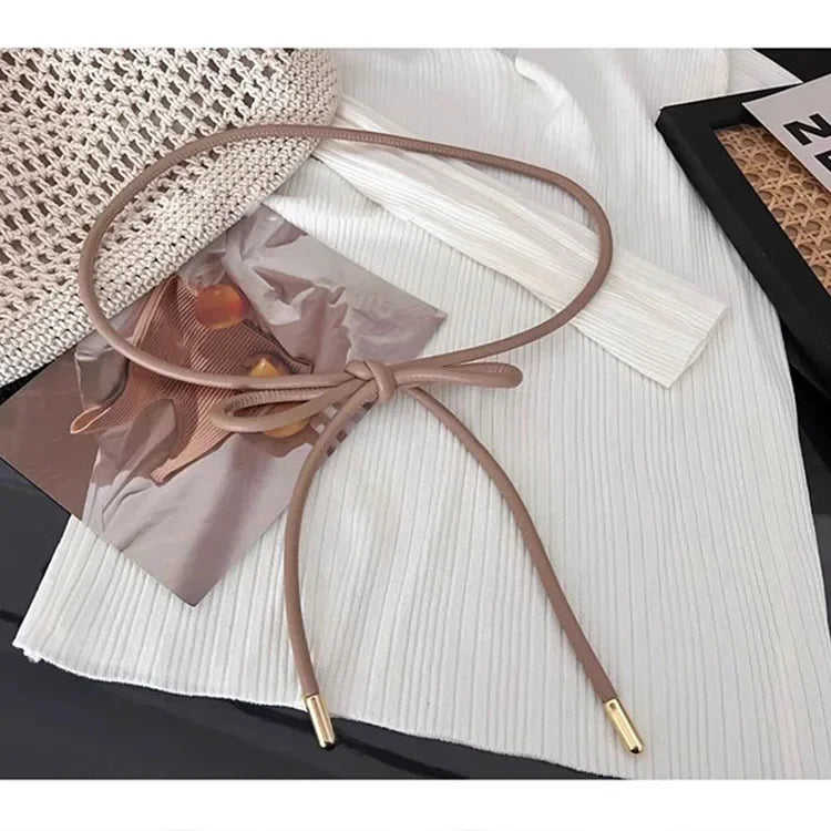 DRAVEN — Chain Lace Belt Women Elegant Dress Strap Design