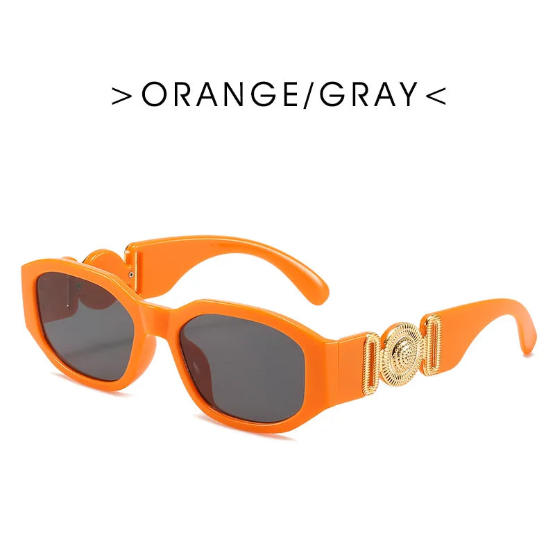 DRAVEN — Vintage Rectangle Sunglasses – Small Frame Luxury Shades