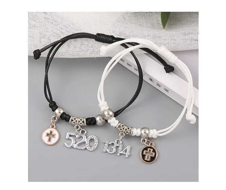 DRAVEN — Star Charm Couple Rope Bracelets