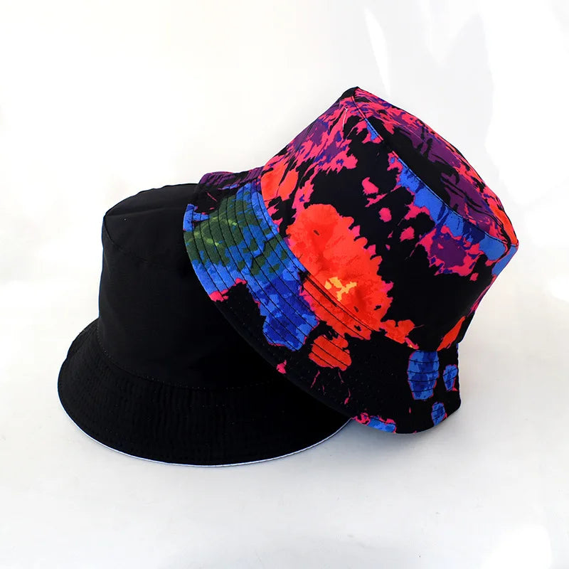 DRAVEN — Graffiti Reversible Bucket Hat – Unisex Street Style